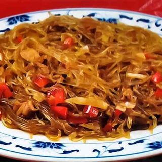 Spaghetti di Soia Stufati