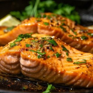 Łosoś norweski z pieca z masłem 200g