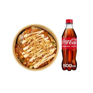 Chilli con carne + Coca-cola 0.5l