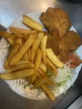 Platos de filete de pollo