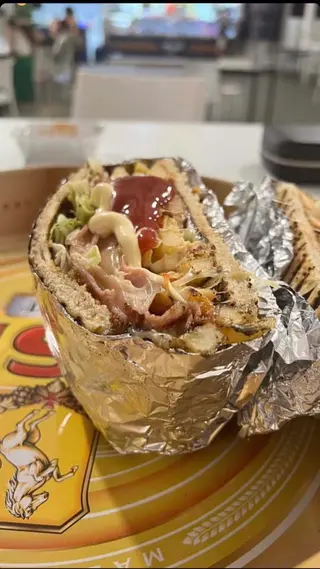 Frayed crepes
