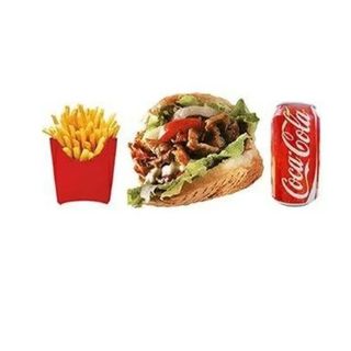 Kebab, Patatas Y Refresco