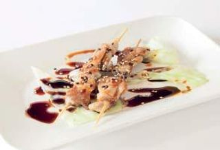 218. Spiedini di pollo