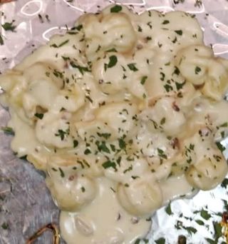 Fagottini de pera y gorgonzola