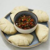 Говядина с лепешками