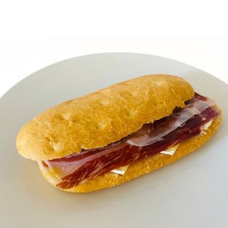 Planchado de Jamón Ibérico y Queso Brie