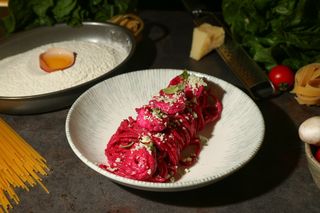 Паста з креветками