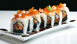 Uramaki black ebiten - 8 pezzi