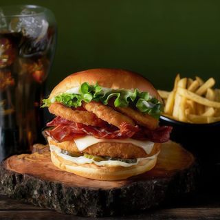 Menú St. Patrick´s Crispy Chicken Burger