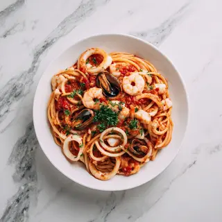 Spaghetti Fruits De Mer