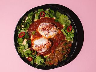 Шакшука з хумусом (370g)