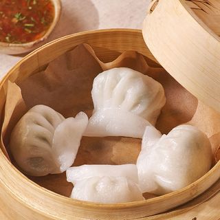 Дим-самы с кальмаром и креветкой