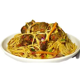 Stir fried pasta
