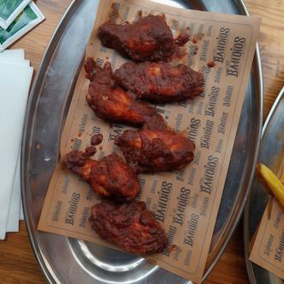 Alitas de Pollo Mostaza y Miel