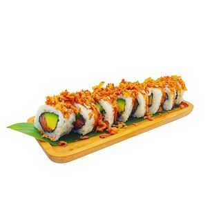 Crunchy Salmón Roll (8 uds.)