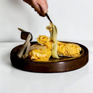 Arepa de pollo mayonesa