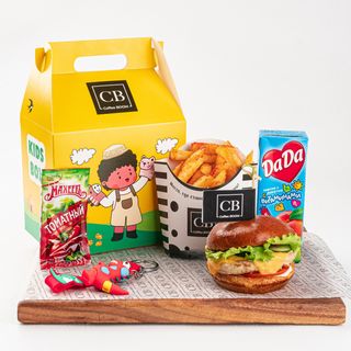 KIDS BOX с куриным гамбургером 