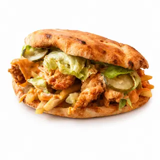 Sandwich Crispy cu chifla pe vatra-450g