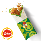 Sticky BBQ Chicken Wrap