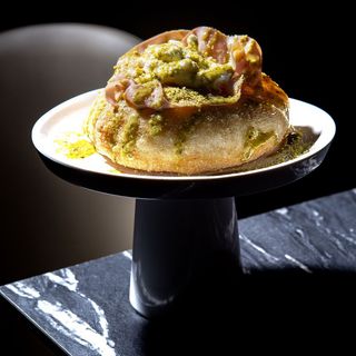 Mortadella e pistacchio