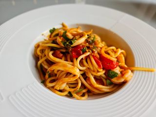 паста "маре" (с морепродуктами)