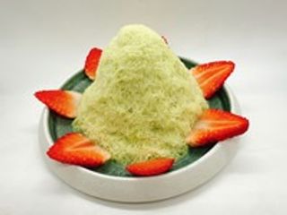 Shaved snow matcha