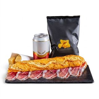 Combo Bocadillo De Paletilla Y Cerveza