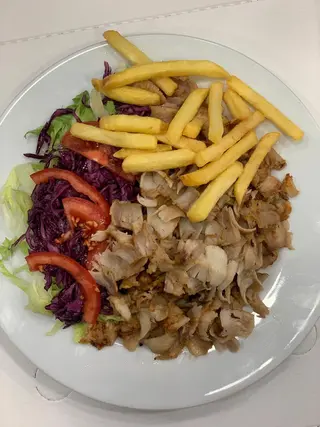 Piatto kebab normale