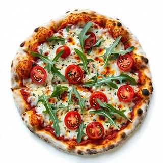 Pachino, rucola, mozzarella