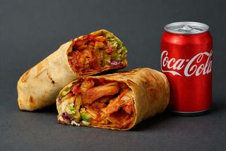 Свинска Шаурма + Coca-Cola(330ml)