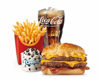 Menú Completo McExtreme Dippin Cheese Doble