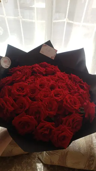 50 Fleurs Rouges