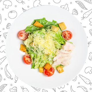 Салат "Цезарь"