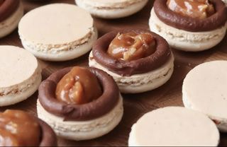 Макаронс Арахисовая печенье