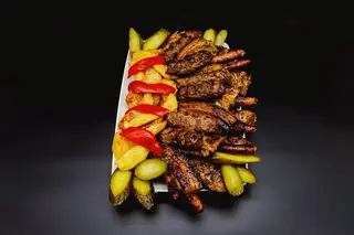 Platou porc