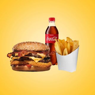 Big Man Меню + соус безкоштовно