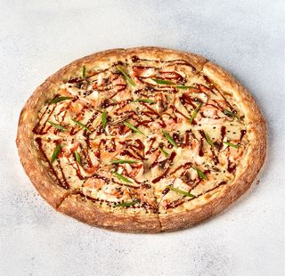 Пицца "Лосось креветка терияки" (32 см.)