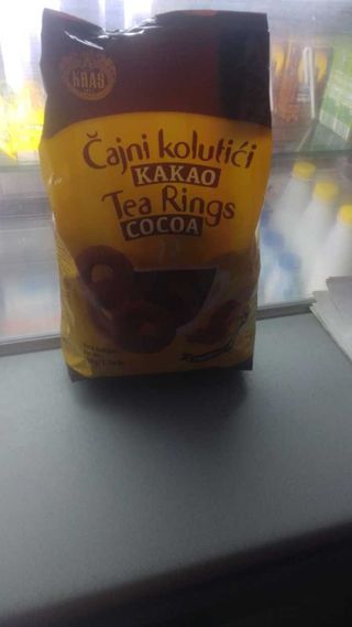 Čajni kolutići cacao 800g