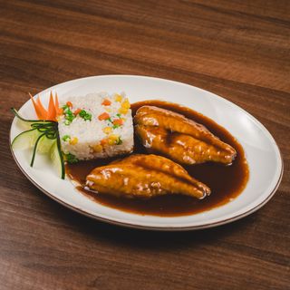 16. File orade u soja sosu sa rižom