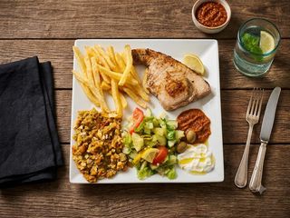 Plat Espadon Grillé