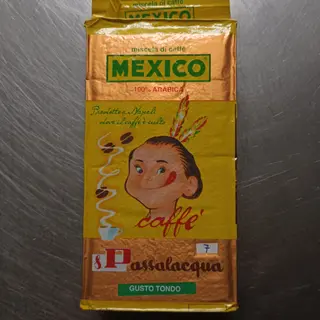 Caffè macinato 250g Passalacqua miscela Mexico