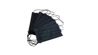 Masca medicala, 3 straturi, negre, romanesti