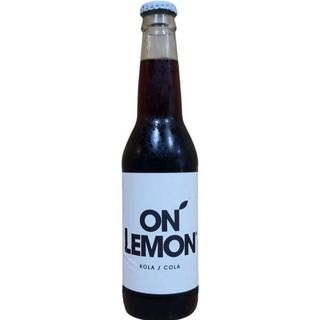 Refresco On Lemon, cola. Botella 33cl. 