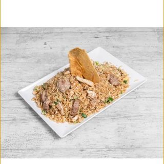 Arroz Chaufa Mixto (Pollo Y Ternera)