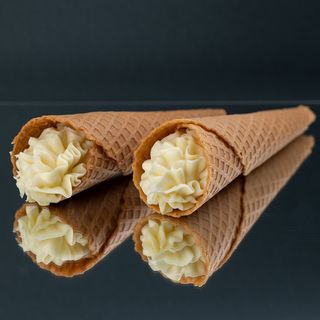 გრამაფონი ვანილის კრემით