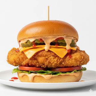 Le Spicy Chicky Burger