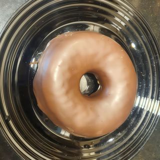 Donut de chocolate artesanal