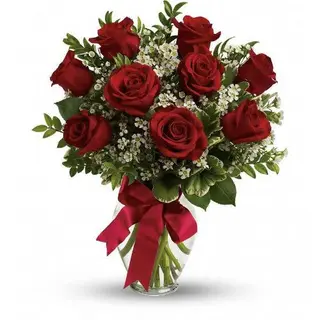 Ramo 9 Rosas Rojas 
