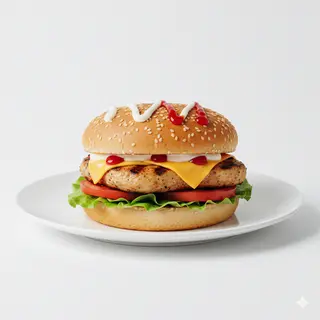 Hamburguesa De Pollo