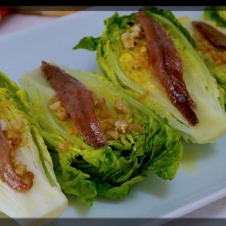 Cogollo De Tudela Con Anchoas